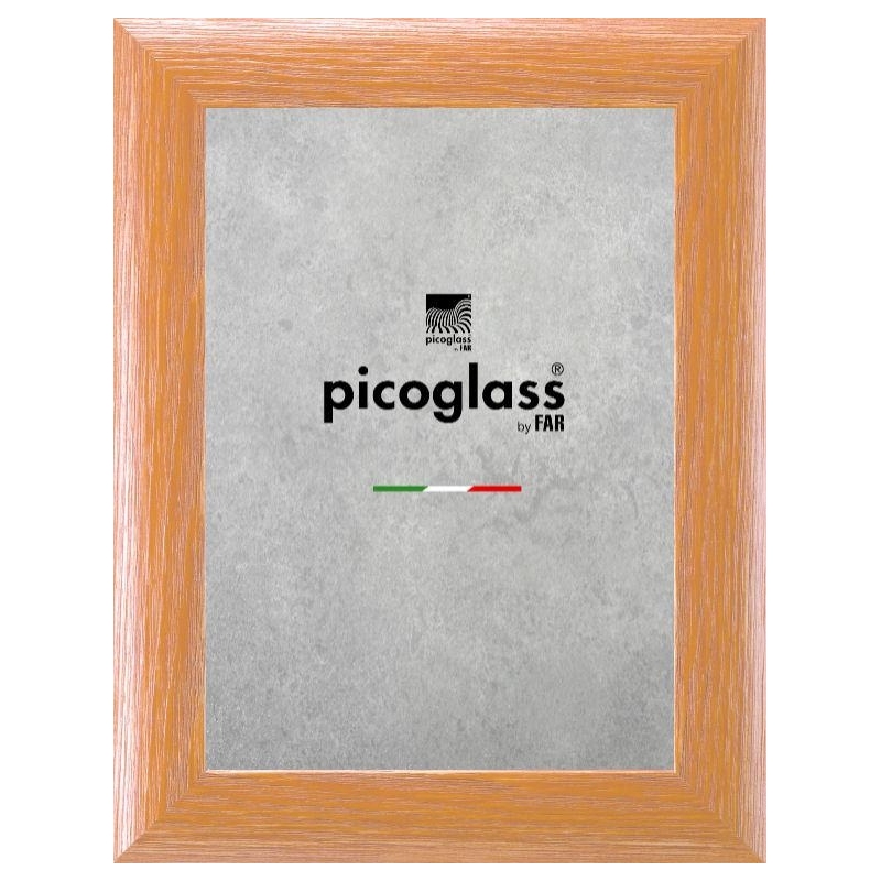 Mantovana Per Finestra Rustica In Poliestere – Colore Rosso Arancione Con Effetto Legno – 45,7 X 137,2 Cm