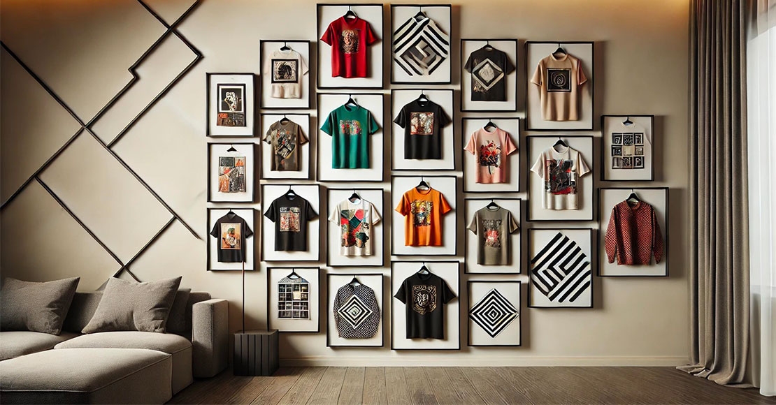 Cornici per Magliette: Esponi le Tue T-shirt Preferite Come Opere d'Arte