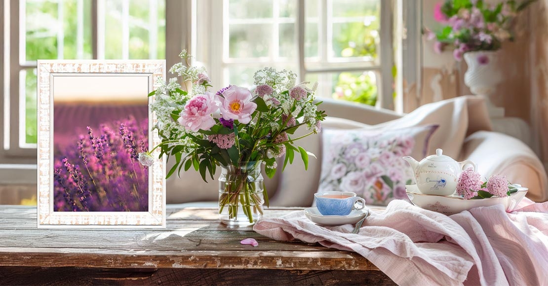 Cornici shabby: dettagli raffinati per valorizzare i tuoi momenti più belli